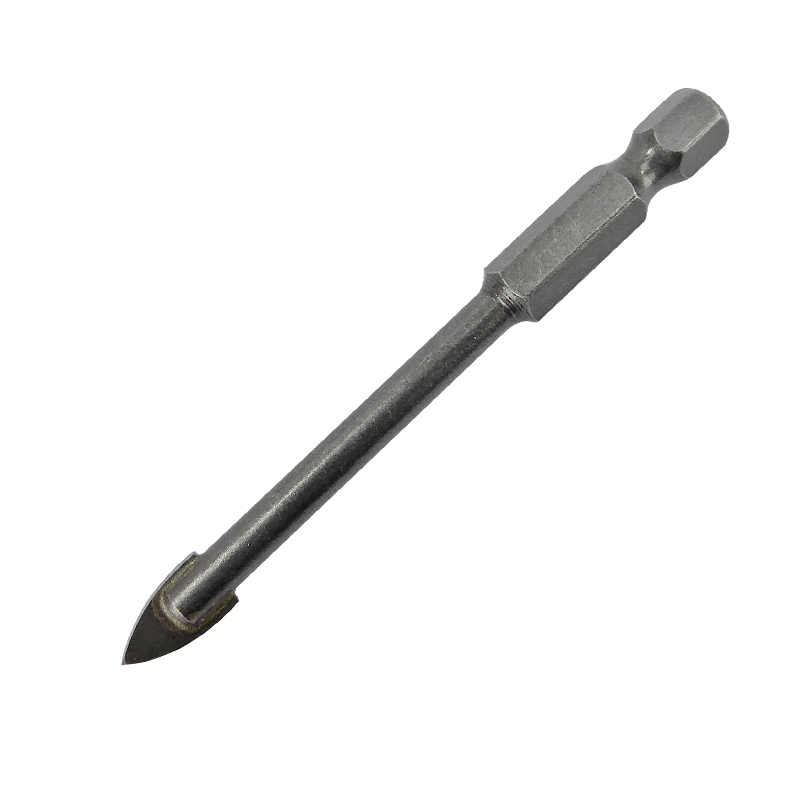 6mm x 120mm 1/4'' Hex Power Drive Tile & Glass Drill